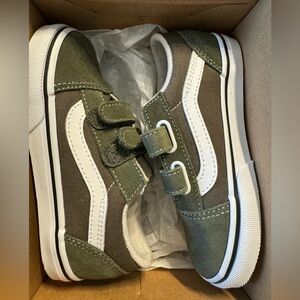 Brand New in Box Olive Green Vans